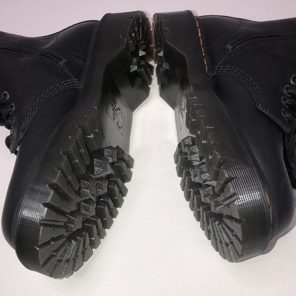 DR. MARTENS 1B60 BEX KNEE-HIGH BOOTS 20 eyes SIZE 8 - Picture 6 of 9